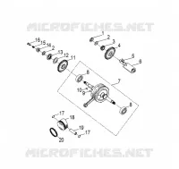 MOTOR, KURBELWELLE AND PISTON