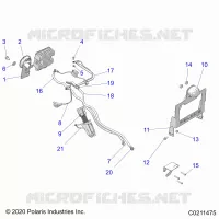ELEKTRIC, HORN AND LICENSE PLATE BRACKET