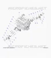 MOTOR, MOUNTING & LONG BLOCK
