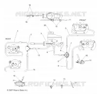 BREMSES, LINES AND MASTER CYLINDER