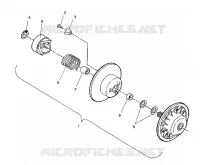 angetriebene Kupplungs ASSEMBLY LITE/0933433,STARLITE/0933427 and  LITE DELUXE/09334 (4922972297020A)