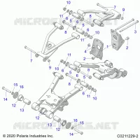 HINTERRADAUFHÃ„NGUNG CONTROL ARM, MOUNTING