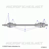 ANTRIEB, FRONT HALF SHAFT
