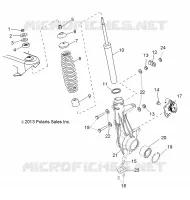 FRONT SUSPENSION STREBE
