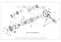 ANTRIEB, FRONT GETRIEBEGEHÄUSE INTERNALS