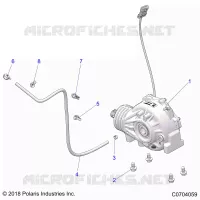 ANTRIEB, FRONT GEARCASE MOUNTING