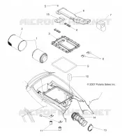 MOTOR, LUFTEINLASS SYSTEM