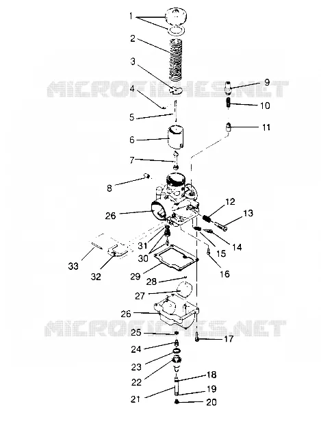 VERGASER XLT TOURING 0952857 and  EUROPEAN XLT TOURING E952857 (4929172917C011)