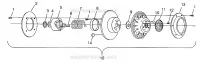 angetriebene Kupplungs WIDETRAK LX 0972065 and  EUROPEAN WIDETRAK LX E972065 (4938223822C001)