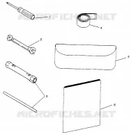 TOOL KIT 600 XC 0971776 AND EUROPEAN 600 XC E971776 (4937933793D002)