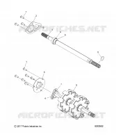 DRIVE TRAIN, JACKSHAFT AND ANTRIEBSWELLE