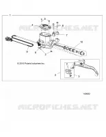 VORDERBREMSE BRAKE LEVER AND MASTER CYLINDER