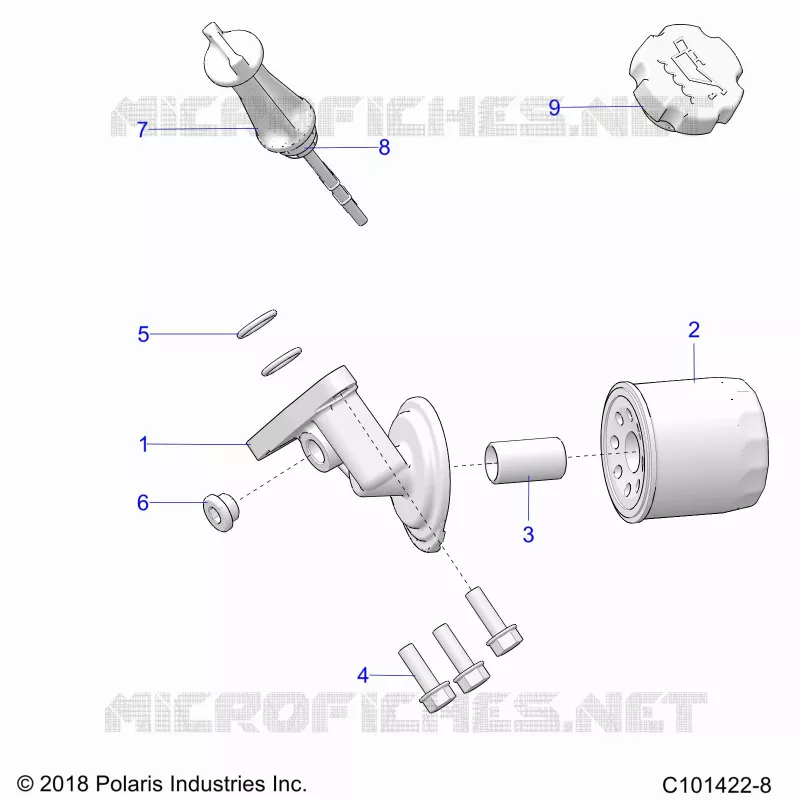 Ã–LFILTER AND DIPSTICK