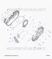 ANTRIEB, CLUTCH COVER, INNER/OUTER