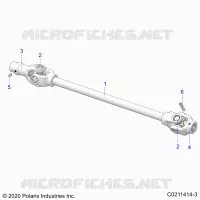 ANTRIEB, FRONT PROP SHAFT