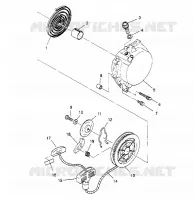 RÜCKZUG ANLASSER Sport 400L W948540 (4927232723C013)