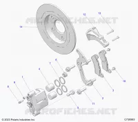 BRAKES, HINTERSATTELS