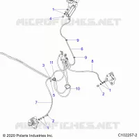 BRAKE LINES, FRONT