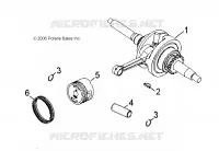 MOTOR, KURBELWELLE AND KOLBEN