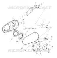 ANTRIEB, CLUTCH COVER