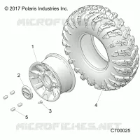 WHEELS, FRONT