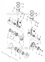KOLBEN   KURBELWELLE  440 XCR (4921352135037A)