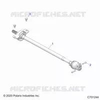 ANTRIEB, FRONT PROP SHAFT