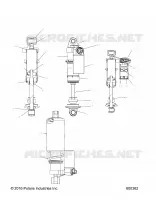 SUSPENSION, FRONT SHOCK TRACK (7044562)