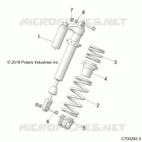 FRONT SUSPENSION SHOCK MOUNTING