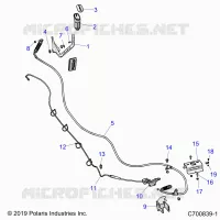 ANTRIEB, GEAR SELECTOR AND THROTTLE CABLE