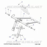 SUSPENSION, FRONT DREHMOMENTARM