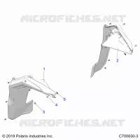 FENDER FLARES, FRONT