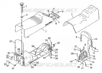 SITZ   GASBEHÄLTER 700 RMK 0980966 and EUROPEAN 700 RMK E980966 (4943724372A006)