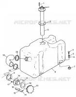 TREIBSTOFF TANK SLTX B964590 and Intl. SLTX I964590 (4935783578A009)