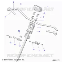 UPPER LENKEN & HANDLEBAR ASM.