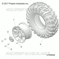 WHEELS, FRONT