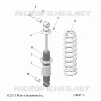 HINTER TRACK SHOCK (7043994)