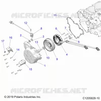 ENGINE, STATOR AND FLYRAD