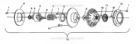 angetriebene Kupplungs ASSEMBLY 440 E942760 and 440 SKS E942560 (49273927390028)