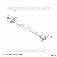 ANTRIEB, FRONT PROP SHAFT