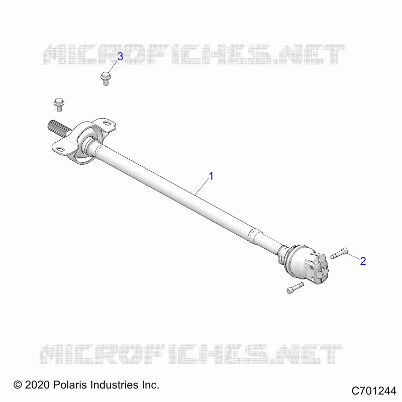ANTRIEB, FRONT PROP SHAFT