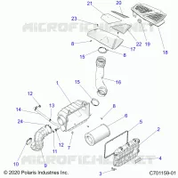 ENGINE, LUFTEINLASS SYSTEM