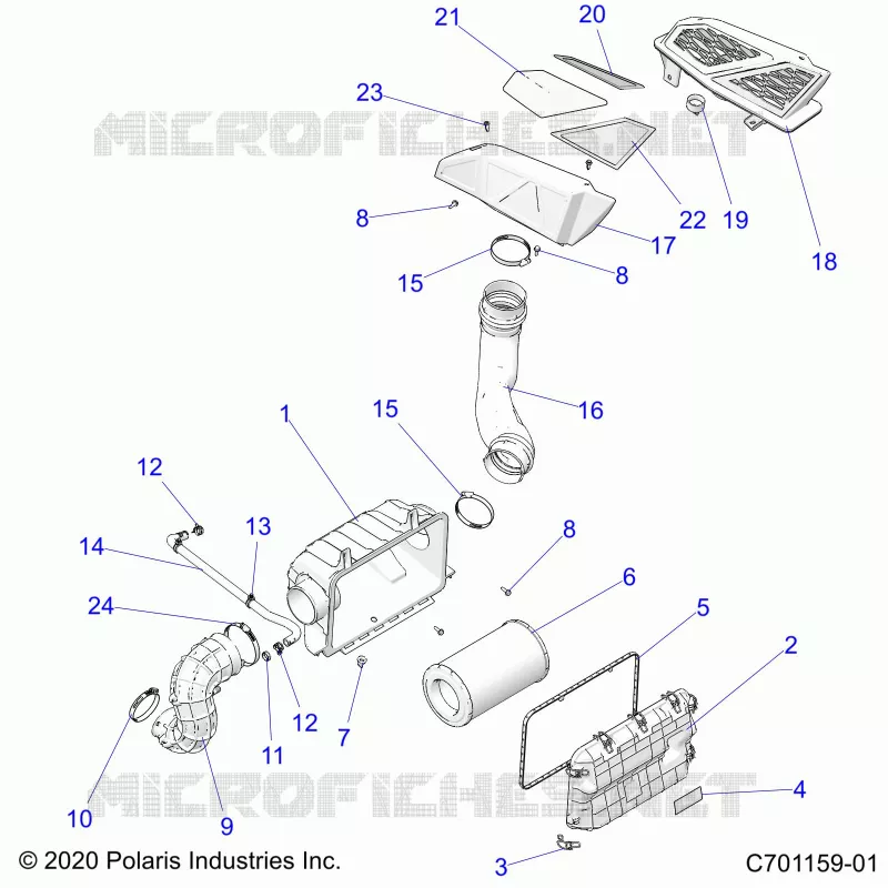 ENGINE, LUFTEINLASS SYSTEM