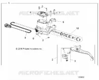 VORDERBREMSE BRAKE LEVER AND MASTER CYLINDER
