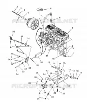 MOTORAUFHÄNGUNG XLT/0930767,XLT SP/0930667    XLT SKS/0930567 (4923012301028A)