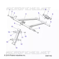 SUSPENSION, FRONT DREHMOMENTARM