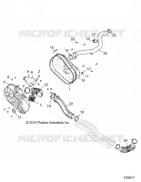 DRIVE TRAIN, CLUTCH COVER AND DUCTING