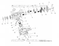 ANTRIEB, MID GETRIEBEGEHÄUSE INTERNALS
