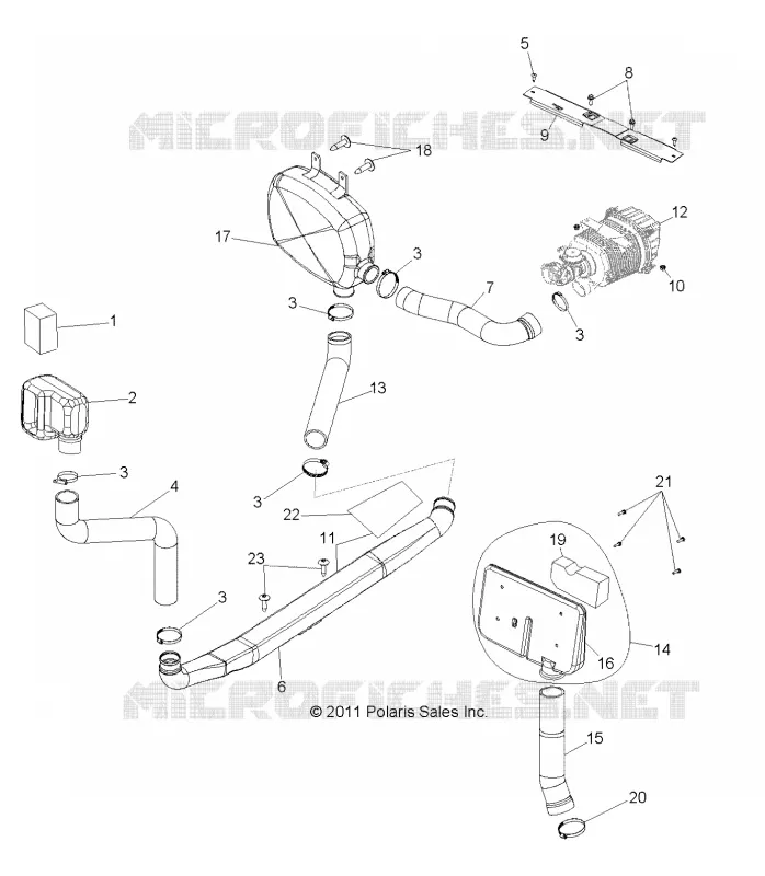 MOTOR, LUFTEINLASS