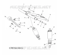 FRONT Drehmomentarm